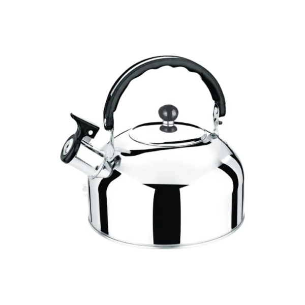 Chaleira Rei Dos Termicos 2l Aço Inoxidável Com Apito Cor Inox