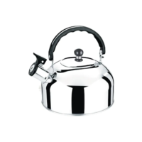 Chaleira Rei Dos Termicos 2l Aço Inoxidável Com Apito Cor Inox