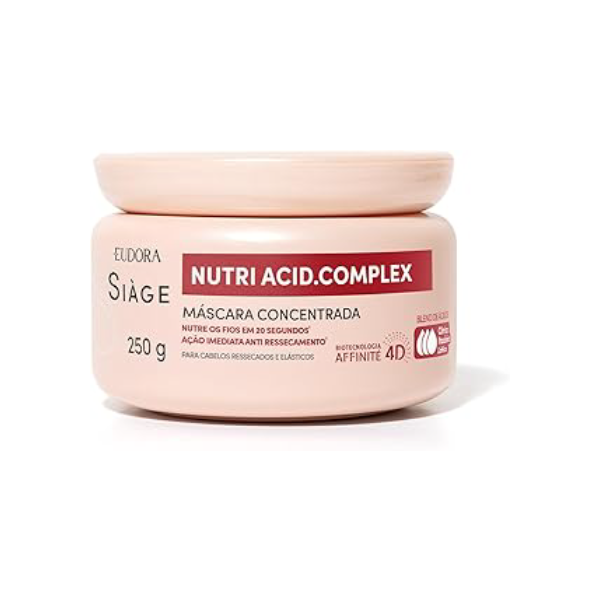 Eudora Siàge Nutri Acid.Complex Máscara Capilar Concentrada 250g