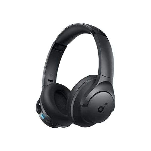 soundcore Q11i da Anker Fone De Ouvido Bluetooth 5.3, Over-Ear Headphone, Graves Profundos, 60 Horas de Autonomia, Áudio Hi-Res, Almofadas Destacáveis, Conexão Multiponto, Preto