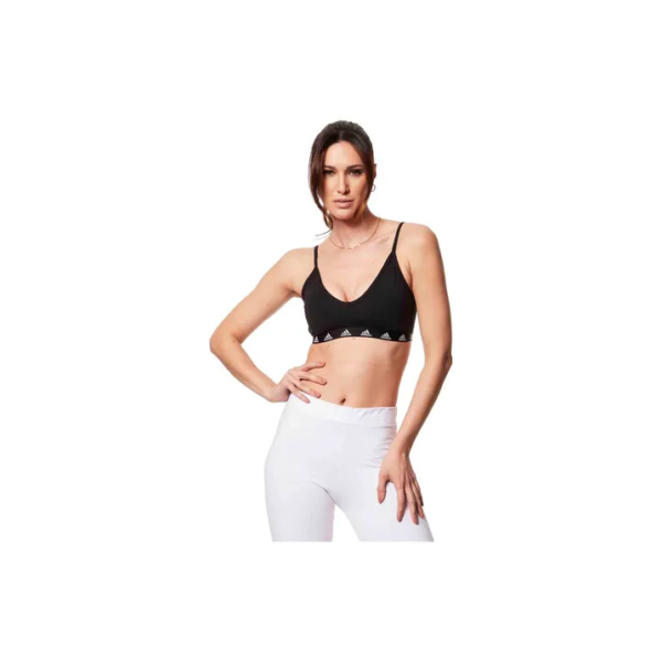 Top Feminino Purebare Suporte Leve adidas