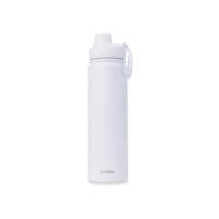 Gocase Garrafa Fresh Térmica Para Água em Aço Inoxidável, Bebida Quente por até 12hrs ou Fria por até 24hrs (650ml Branco)