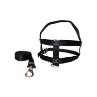 Peitoral para Cachorros,N°3,Ajuste Fácil no Corpo do Pet,Nylon, Coleira Peitoral Regulável, Confortável e Resistente,Preto