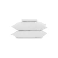 Jg De Cama Simples Malha 2pçs Solteiro King Branco