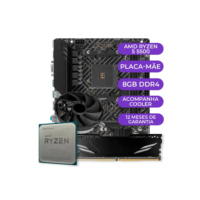 Kit Upgrade Gamer AMD Ryzen 5 5500 + A520M + 8GB DDR4