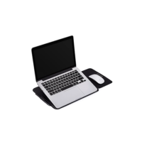 Gshield Capa Ergonômica para Notebook de até 15.6" polegadas com Mousepad Embutido e Elevação de Altura, Smart Dinamic (Preta)