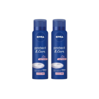 Kit Desodorante Aerossol NIVEA Protect & Care 150ML - 2 Unidades, Nivea, pacote de 2