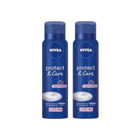 Kit Desodorante Aerossol NIVEA Protect & Care 150ML - 2 Unidades, Nivea, pacote de 2