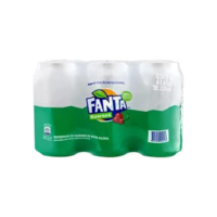 Pack de Fanta Guaraná Zero 350ml 6 unidades