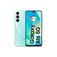 Celular Samsung Galaxy A16 5g, 128gb + 4gb Ram, Câmera De Até 50mp, Tela 6.7 , Nfc, Ip54, Bateria 5000 Mah Verde Claro