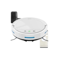 Robô Aspirador 3 Em 1 Base Automático De Carga + Passa Pano