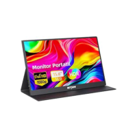 Bettdow Monitor Portatil 15,6'', FHD 1080P Monitor Portátil Conectado Com USB C Dupla/HDMI, IPS Extensor De Tela para Notebook com VESA e Funda Inteligente magnético, Plug and Play