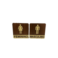 Placa Decorativa BANHEIRO, LAVABO e COZINHA Mdf Personalizada várias CORES.