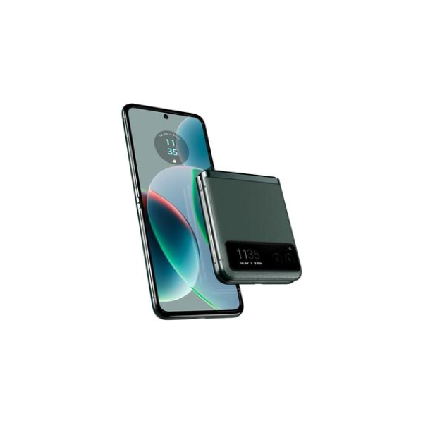 Smartphone Motorola Razr 40, 5G, 256GB, 8GB RAM, Octa Core, Câmera 64MP OIS + 13MP, Tela Dobrável de 6.9, Verde Sálvia - PAYA0018BR