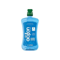 Ultra Action Enxaguante Bucal Menta Alaska Sem Triclosan Sem Parabeno Previne Contra A Cárie Hálito Saudável Produto Vegano 1 L