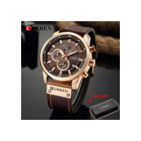 CURREN Relógio Original Masculino De Luxo Marca Topo De Couro Casual Desportivo Quartzo À Prova D'água 8291