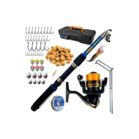 Conjunto De Pesca Completa Vara Molinete E Acessórios