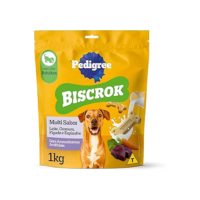 Biscoito Pedigree Biscrok Para Cães Adultos Multi, 1 kg