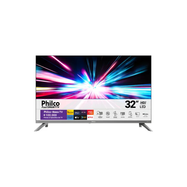 Smart Tv 32 Philco Led Roku Tv Hd Dolby Audio P32cra