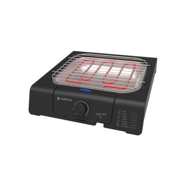 Grill Cadence Short Grill Quadrado 1200W