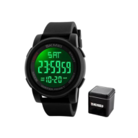 Relógio Masculino Skmei 1257 Á Prova D'água 50m Digital Shock Esportivo - Preto