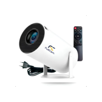 Smart Projetor Hy300 Mini Projetor Suporta 4k Portátil Branc Branco