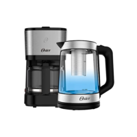 Kit Chaleira Elétrica Oster Tea e Cafeteira Inox Compacta - 220V