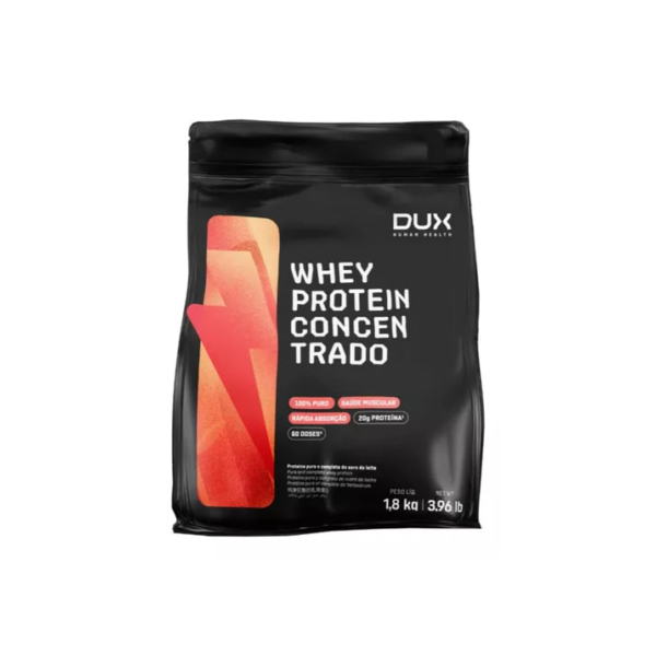 Whey Protein Concentrado Refil 1800g Dux Nutrition - Sabores