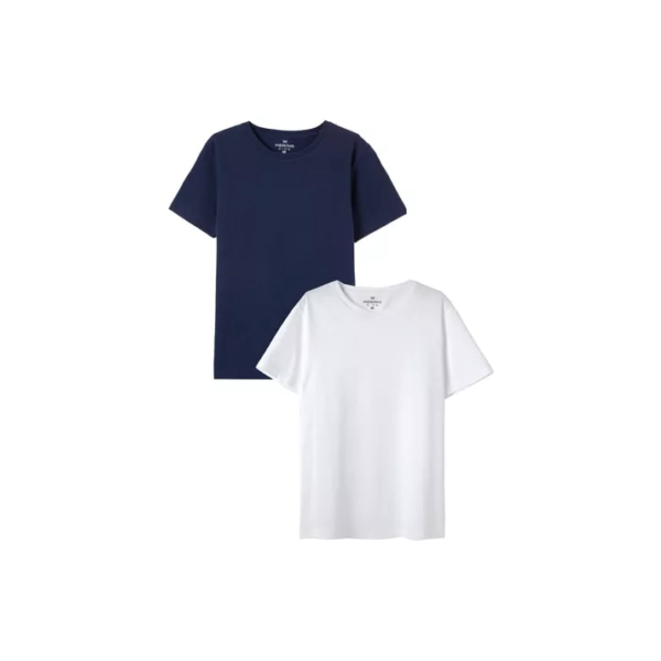 Kit Com 2 Camisetas Básicas Infantil Manga Curta Hering Kids