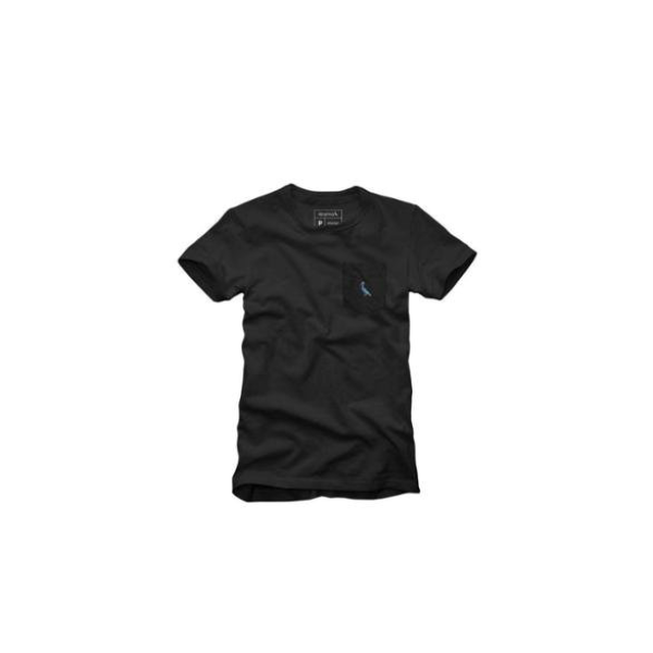 Camiseta Reserva Com Bolso Masculina - Preto