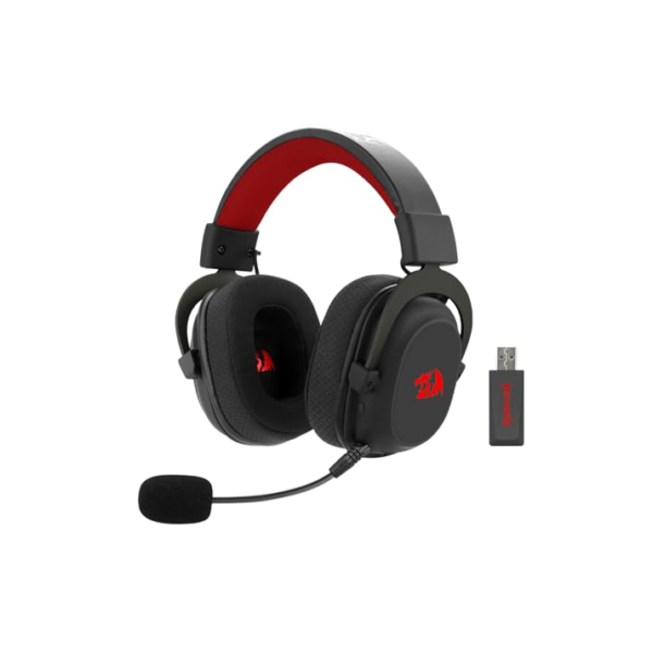 Headset Gamer Redragon Zeus Pro Preto Sem Fio 7.1 H510-PRO