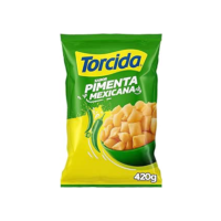 Salgadinho de Trigo Pimenta Mexicana Torcida Pacote 420g