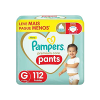Pampers Fralda Pants Premium Care Fralda Noturna L 112 Unidades