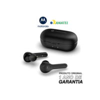 Fone Bluetooth Motorola Moto Buds 85 Preto, A prova d'agua