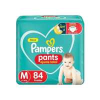 Fralda Pampers Pants Ajuste Total M 84 unidades
