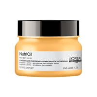 L'Oréal Professionnel Máscara de tratamento NutriOil para nutrição e brilho, enriquecido com óleo de coco, com textura leve e para todos os tipos de cabelo, 250g