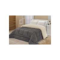 Edredom Sherpa Cobertor e Coberdrom Casal Queen 2,40 x 2,20m