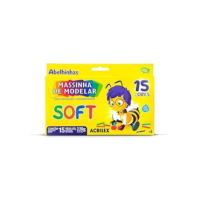 Massinha Soft 15 Cores Acrilex