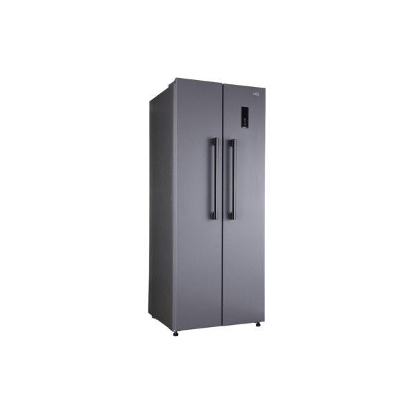 Geladeira Refrigerador HQ Frost Free Side By Side 460 Litros Cinza HQ-460SBSFF