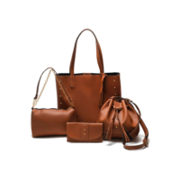 KIT 4  Bolsa Feminina Transversal Tiracolo