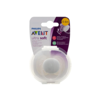 Chupeta Ultra Soft Unitária Branca 0-6M Philips Avent