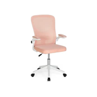 Cadeira de Escritório Mônaco Base Giratória (Rosa)