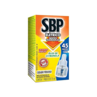 SBP Repelente Elétrico Líquido 45 Noites Citronela Refil 1 unidade 35ml