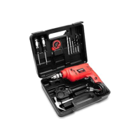 Furadeira de Impacto com Maleta, Mondial, Vermelho, 650W, 110V - NFFI-07M