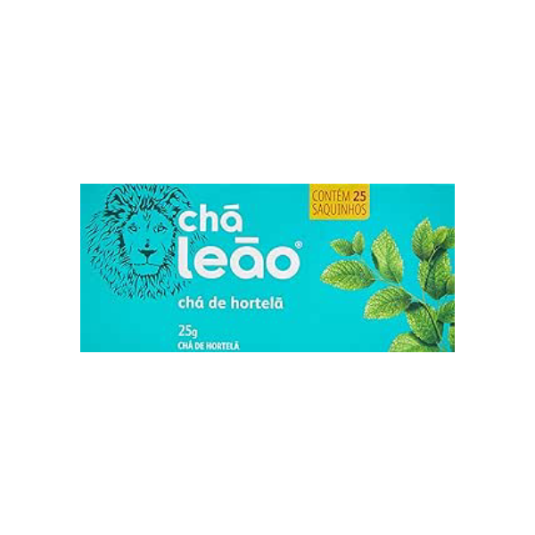 Leão Chá De Hortelã Fuze Com 25 Saquinhos