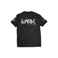 Camiseta Dry-fit  Preta Caveira Unisex Dark Lab