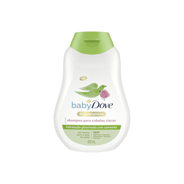 Dove Baby Shampoo Hidratação Glicerinada Camomila 400ml