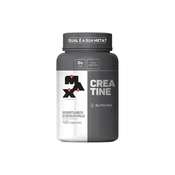 Creatine Titanium 120 Cáps - Max Titanium