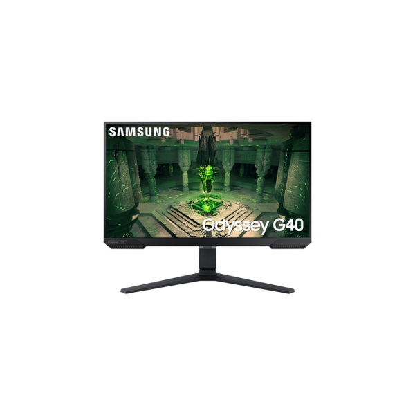 Monitor Gamer Samsung Odyssey G40 27",  240 Hz, 1ms, ajuste de altura, Gsync, Freesync,HDMI, DP, FHD, Preto