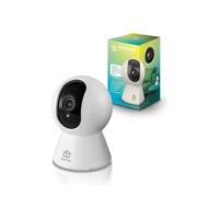 Câmera de Vídeo Segurança Positivo Smart Bot Wi-Fi 360° 2ª Geração Casa Inteligente| Branco